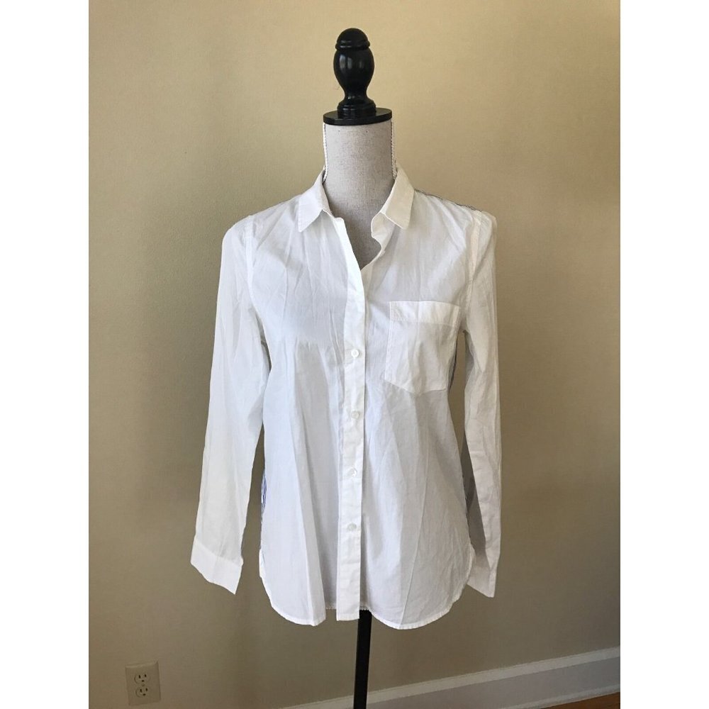 madewell item 01028 stripe polka dot contrast - Picture 2 of 10